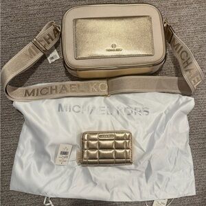 Michael Kors Crossbody Bag and Card Wallet